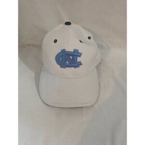 White North Carolina Tar Heels One Size Cap Logo Hat